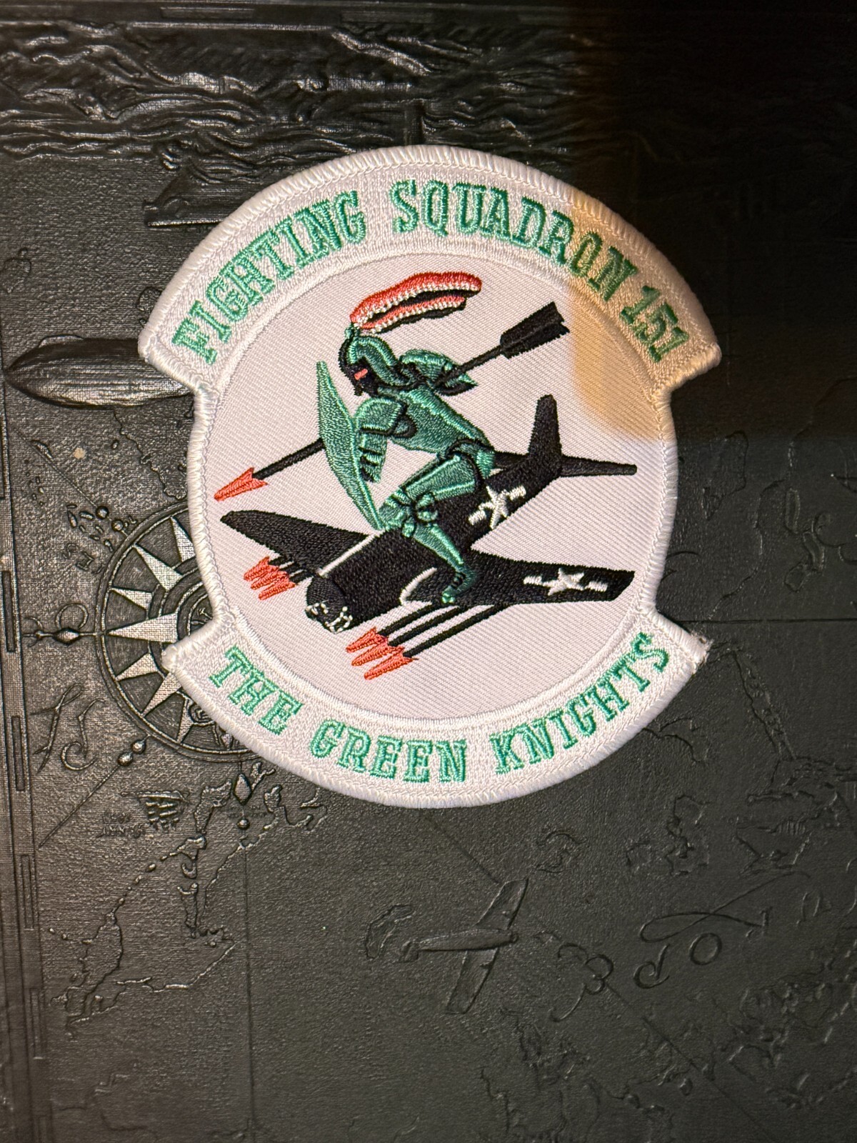 VF-151 Green Knights Patch – Sew On, 4"