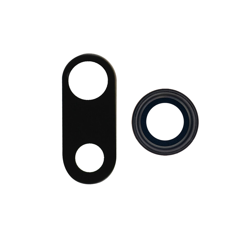 Rear Back Camera Glass Lens Cover Metal Frame For iPhone 7/7 Plus