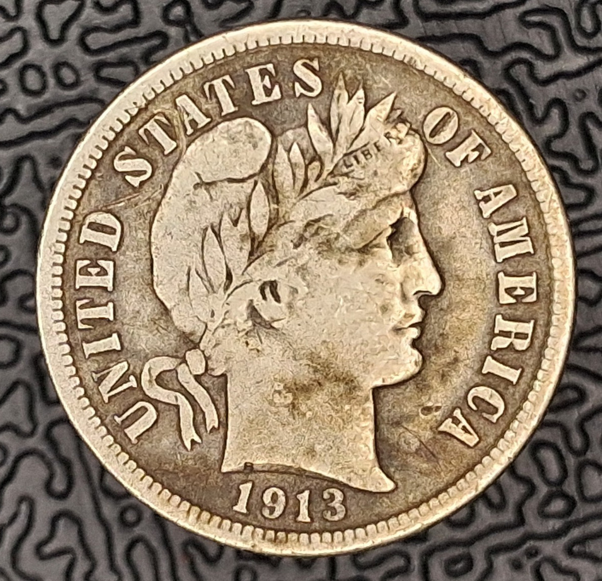 1913-P Silver Barber Dime **Nice Coin!**