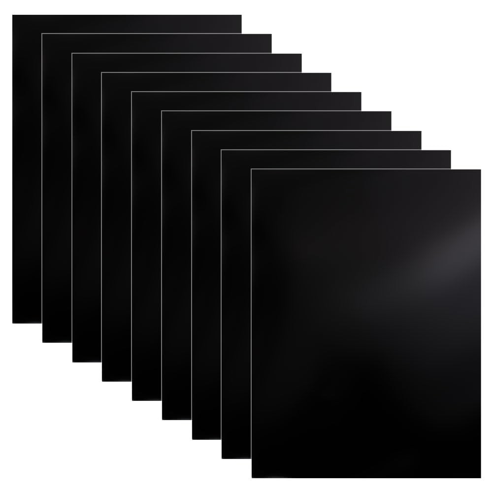10 Sheets Black Laser Engraving Testing Paper A4 11x8.3 Inch Double Sides Las...