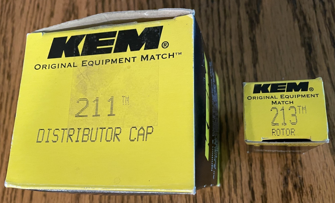KEM 211 Distributor Cap - 213 Rotor