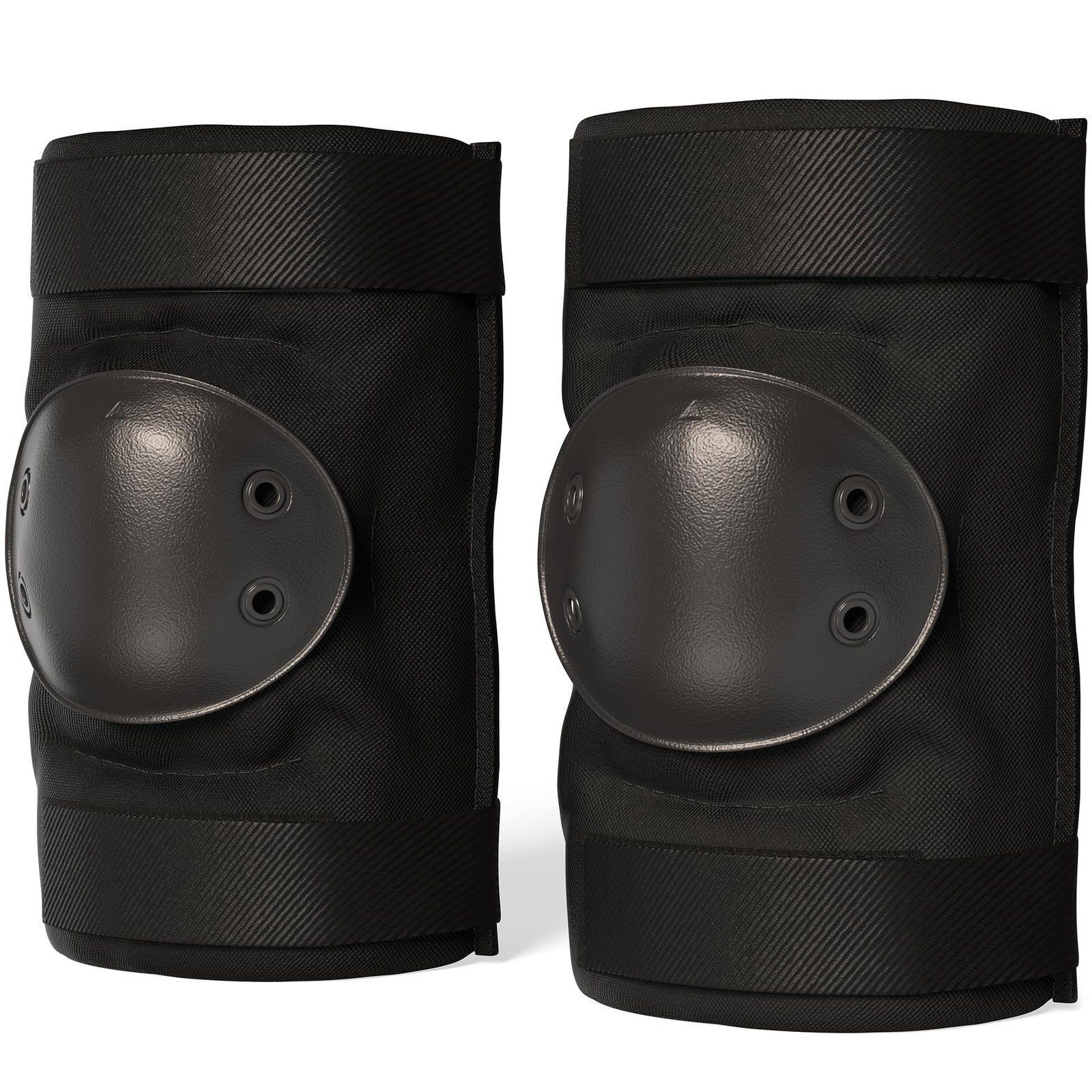 Paclord PRO Tactical Style Multi-Level Protection Elbow Pads, Large Size, Black,