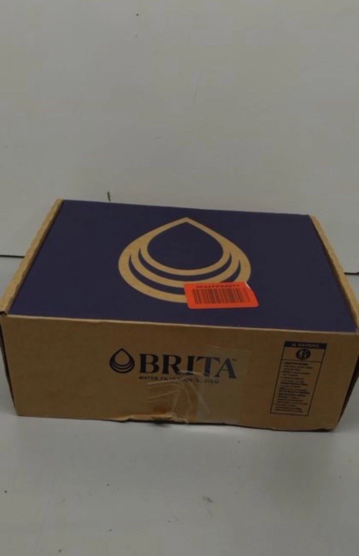 Brita Original Faucet Mount Water Filter 27-Cup Carbon, Black, Chlorine