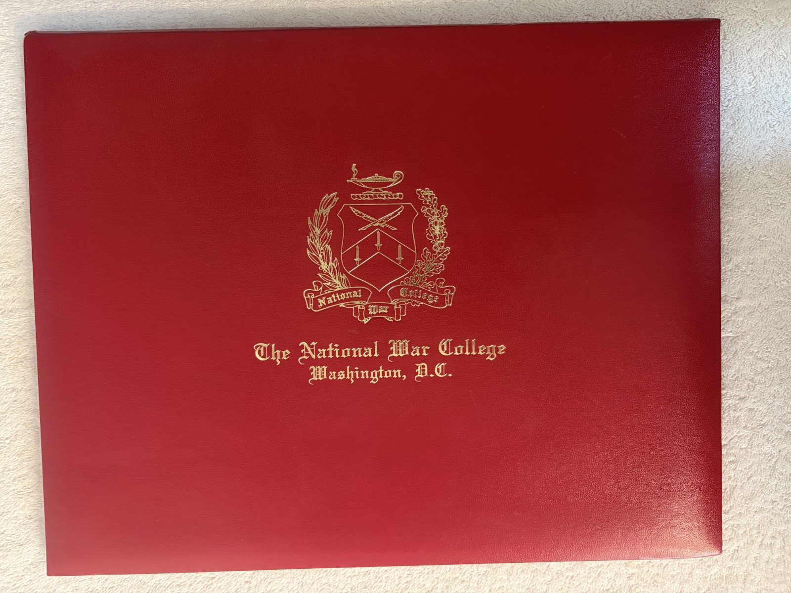 National War College Diploma Case (Diploma Not Included)
