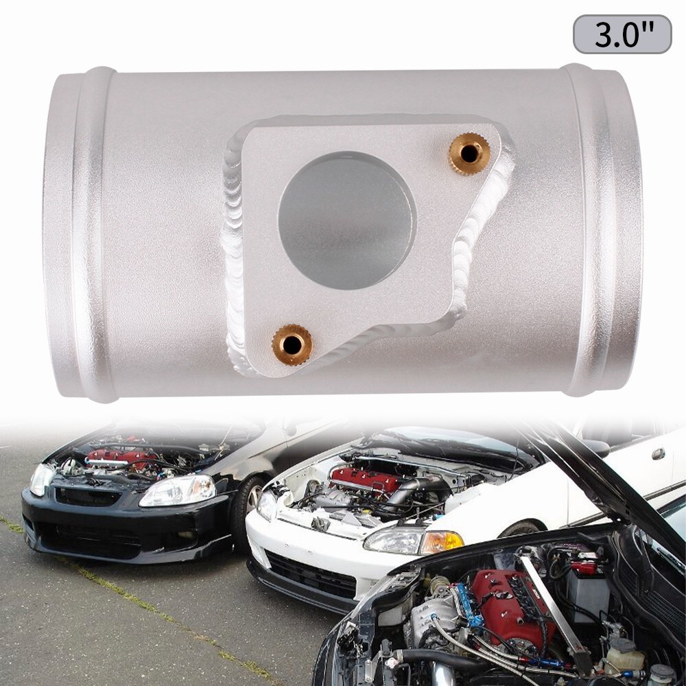 76mm Mass Air Flow Sensor Adapter Intake Pipe Tube For Honda/Subaru/Mazda