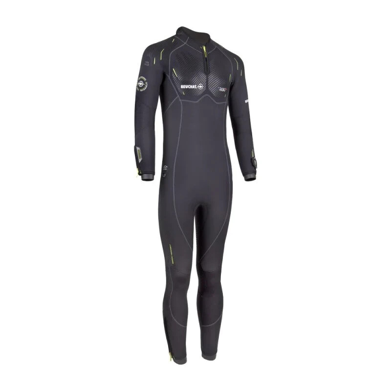 Scuba Diving Wetsuit - BEUCHAT FOCEA COMFORT 6 MAN OVERALL 5MM - Size Medium