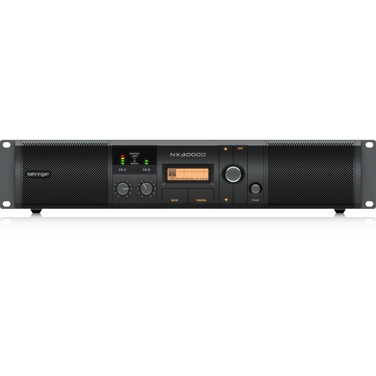 Behringer NX3000D Ultra-Lightweight 3000-Watt Class-D Power Amplifier with DSP C