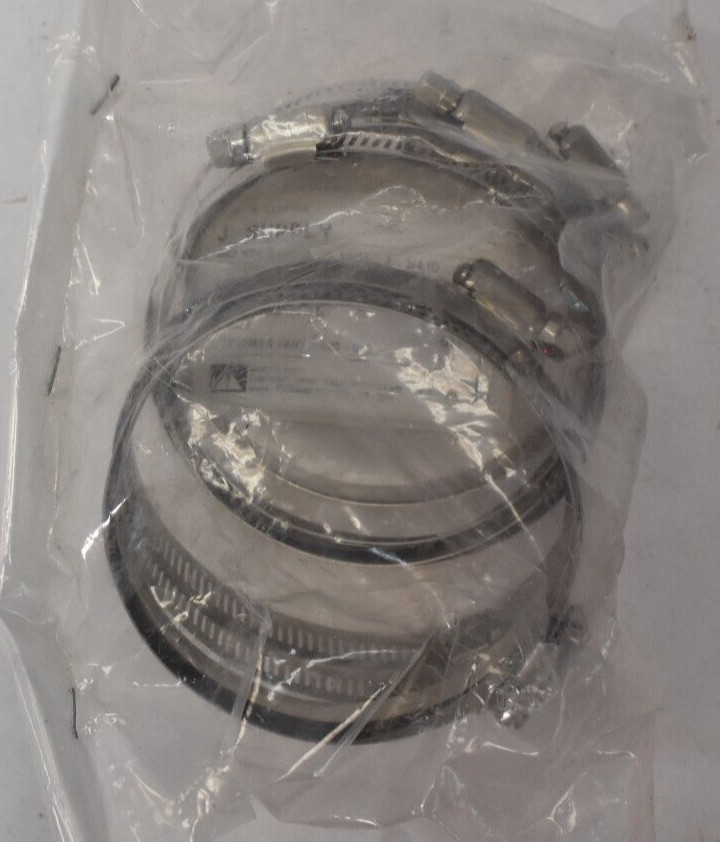 Lot of 10 J Supply Stainless Steel Band Seals 13/16"-3-3/4" Range x 1/2" 620052