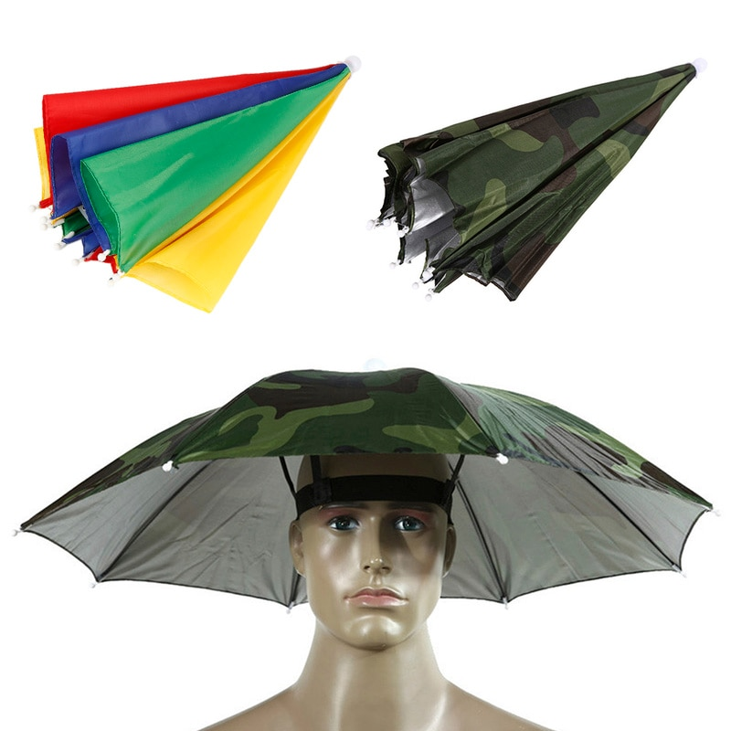 Umbrella cap for outdoors: two colors