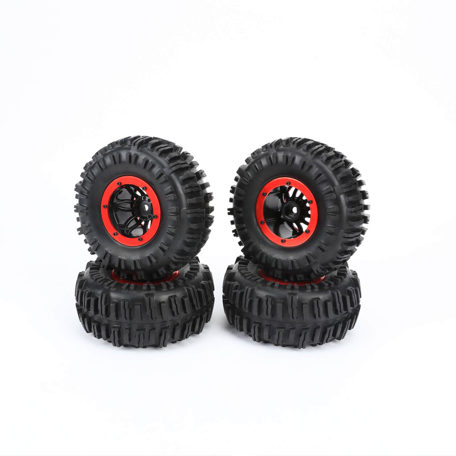RCAWD Beadlock Wheels Rim Tires for Arrma 1/10 Big rock Granite Vorteks 3S BLX