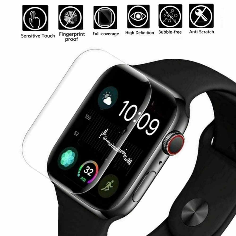 For Apple Watch Series 9 8 7 4 5 6 SE Ultra Glass Screen Cover 40/41/44/45/49mm