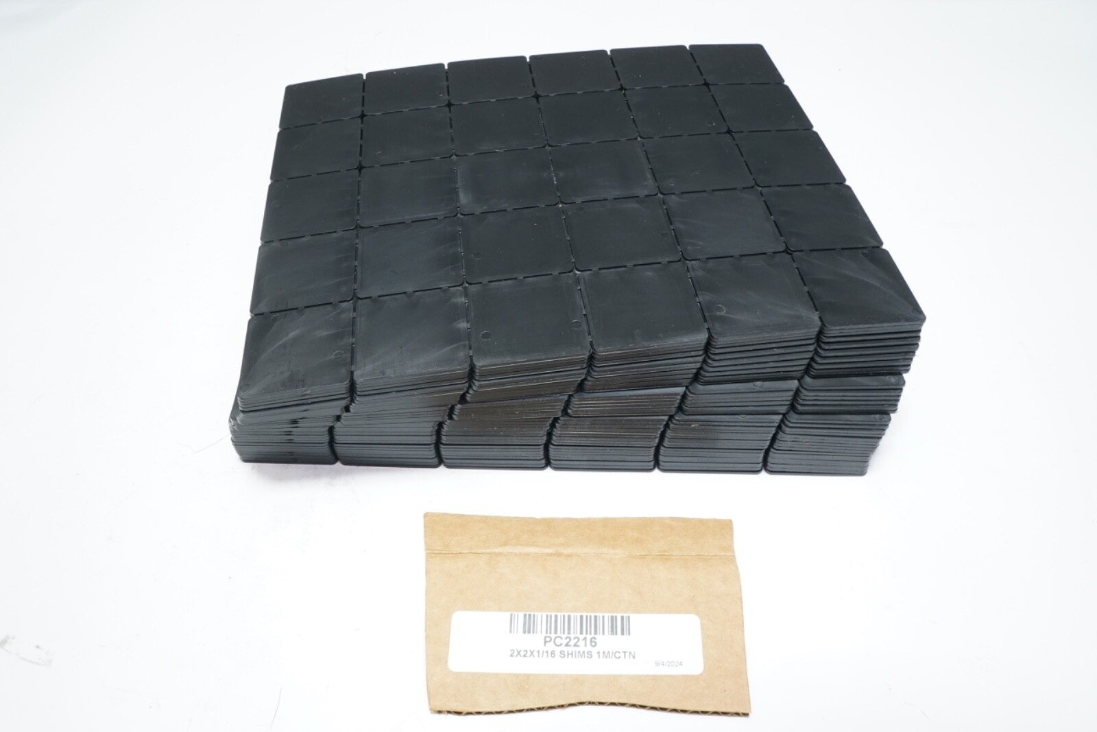 New Lot of 1000 Deslauriers PC2216 Precast Vers-A-Shim 1/16"X2"X2" Ships FREE