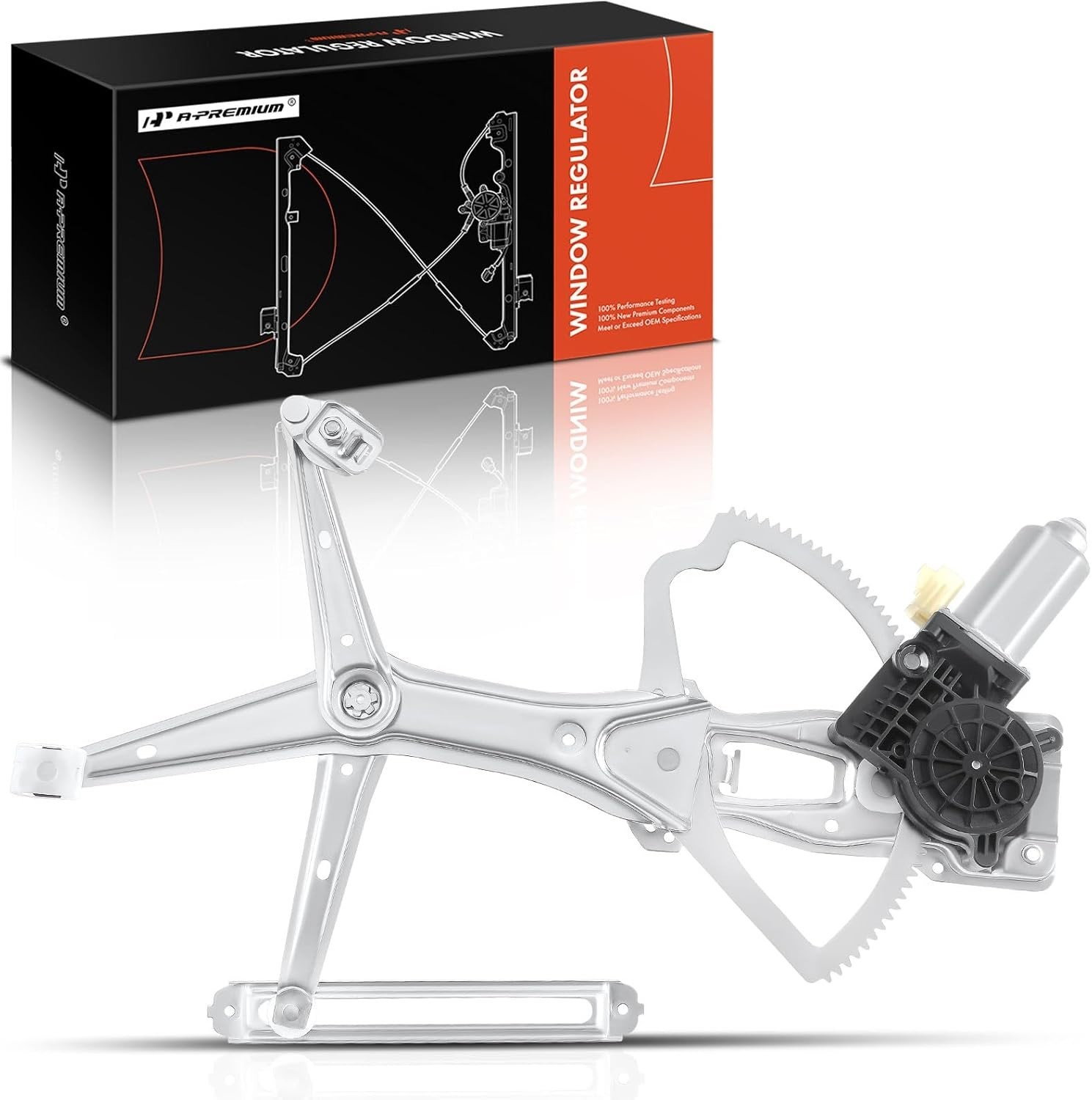 Power Window Regulator with Motor Compatible with Mercedes-Benz Front Driver