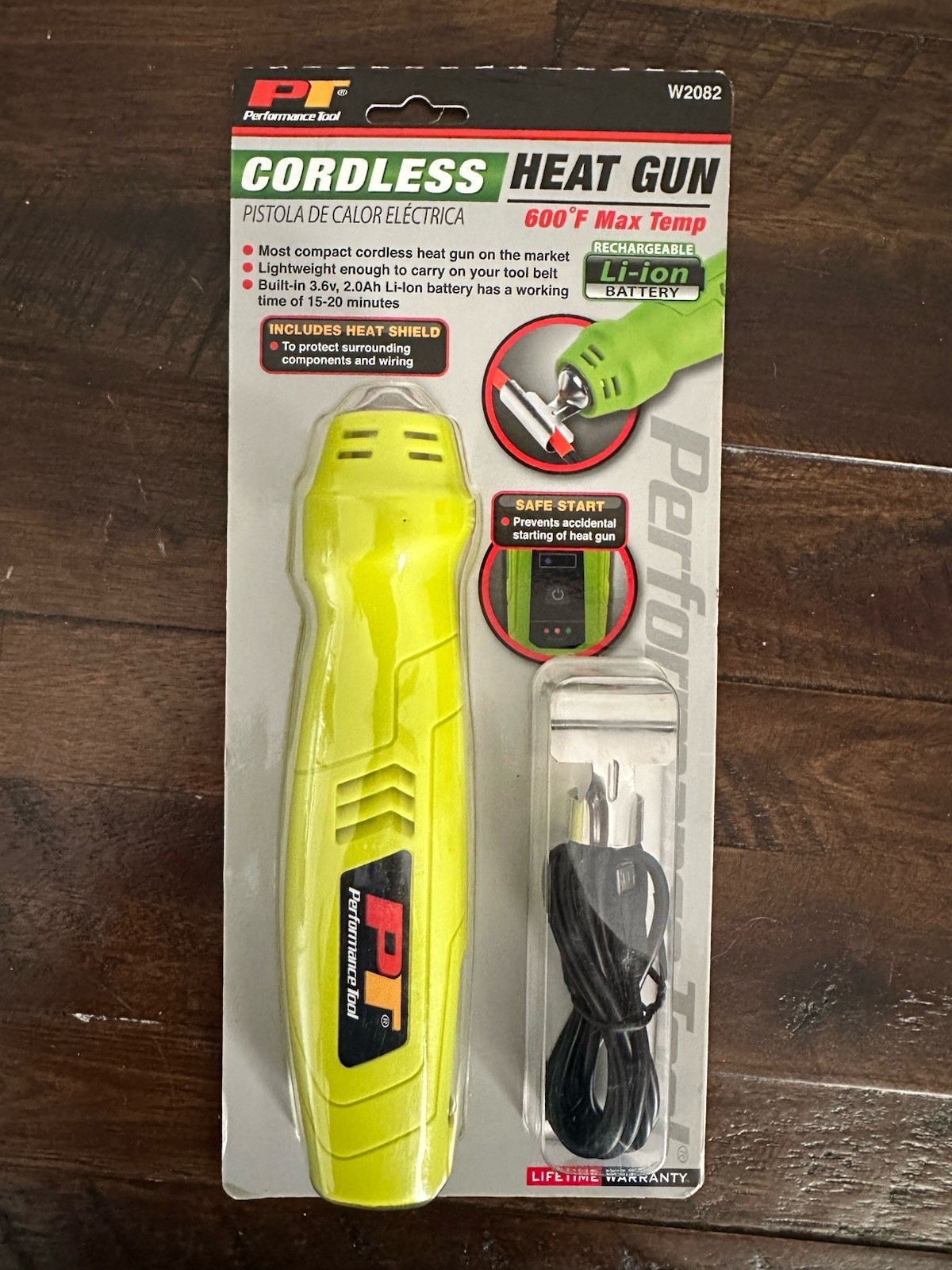 Wilmar W2082 Li-ion Cordless Heat Gun Performance Tool 600 Degree Max
