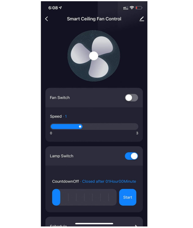 Kit de control remoto universal para ventilador de techo inteligente con WiFi