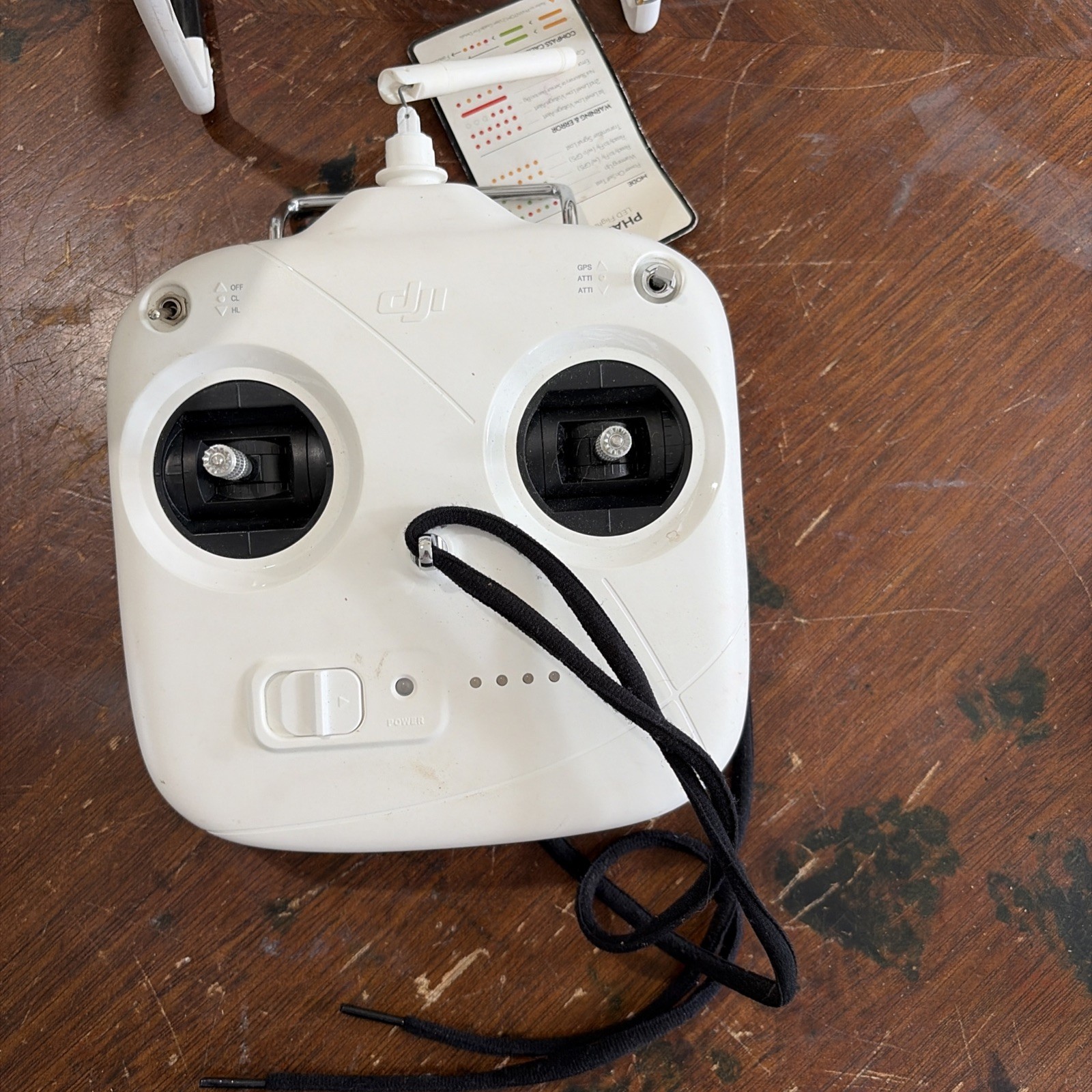 DJI Phantom 2 P330Z Drone White Red Untested Parts Only