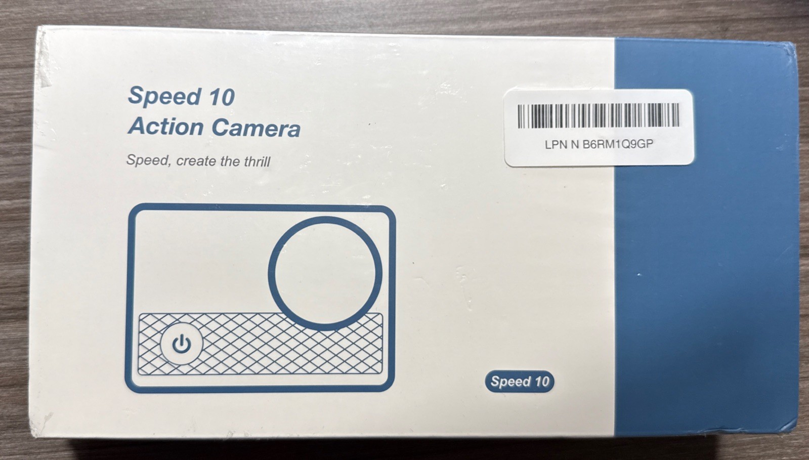 New  Camera. Speed 10 Action Camera 5K 30FPS Waterproof Camera Black
