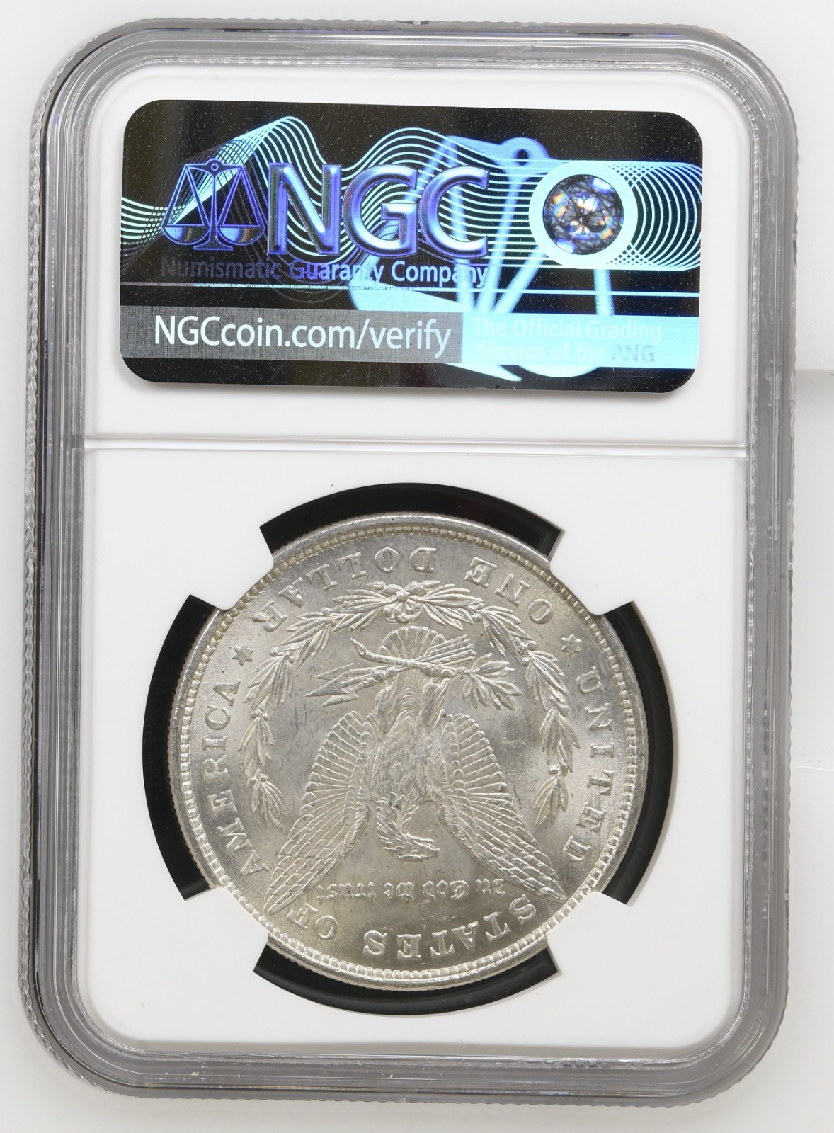 1878 8TF Morgan Silver Dollar, MS 62 NGC, Beautiful & Issue Free