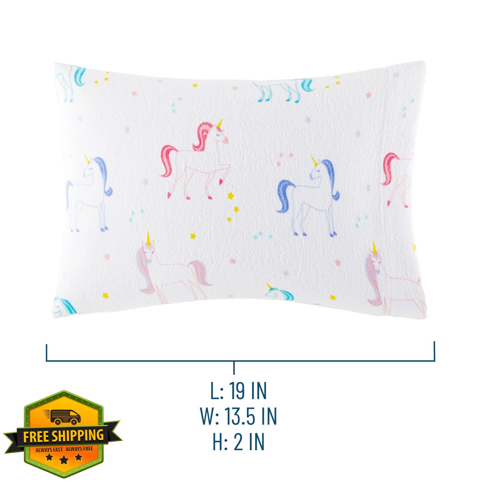 Wildkin Unicorn Toddler Pillowcase
