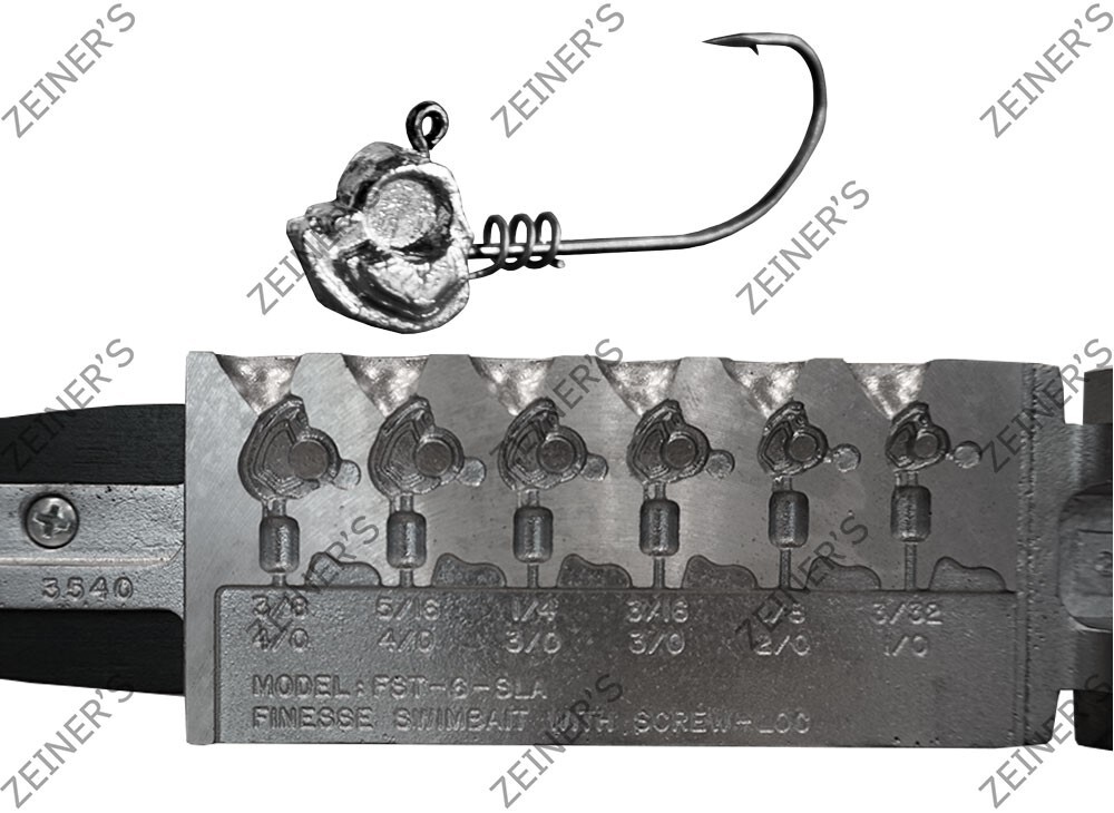 3540 Do-It Finesse Swimbait Jig includes 100 Screw Loc FST-6-SLA - 3/32-3/8oz