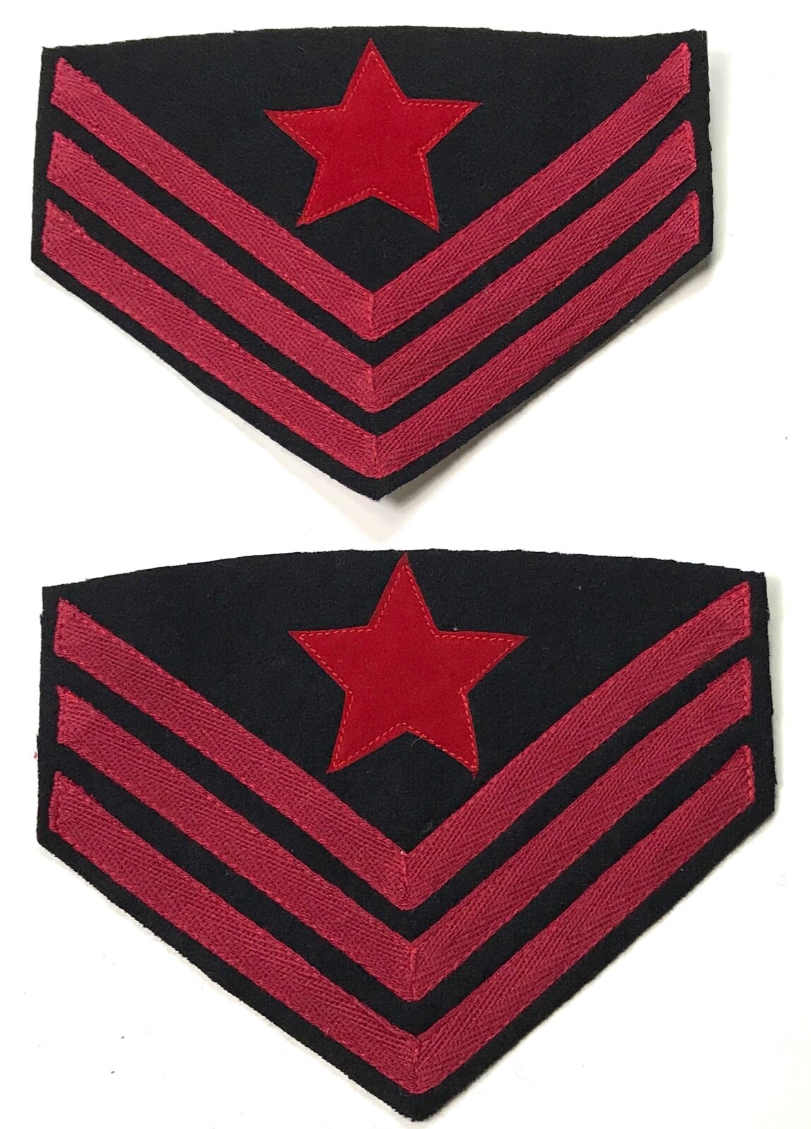 CIVIL WAR US UNION ORDNANCE SARGENT RANK CHEVRONS-ARTILLERY