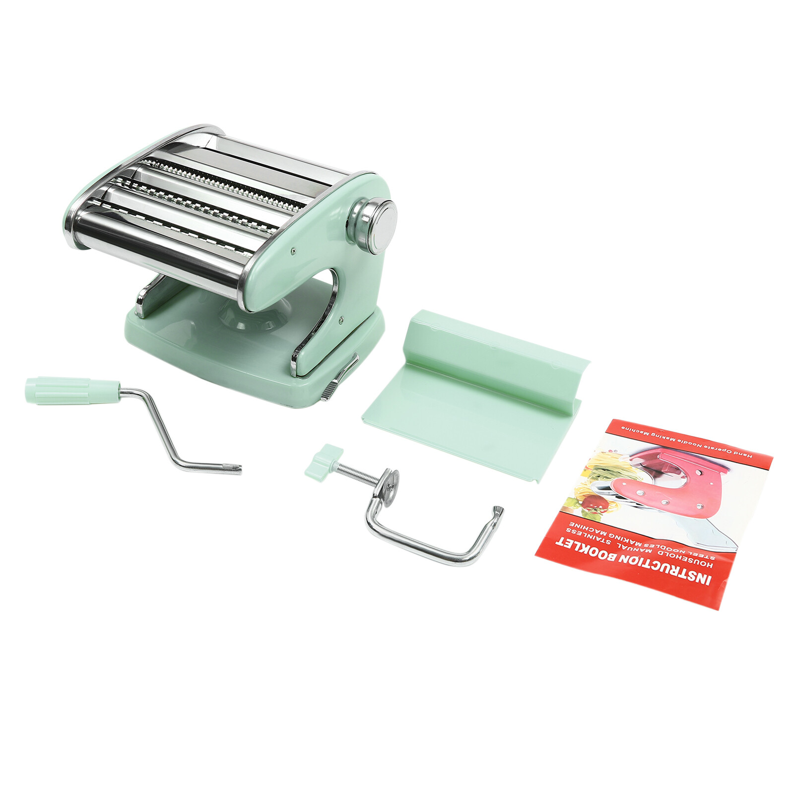 Pasta Maker Machine with 6 Adjustable Thickness Settings Dough Roller