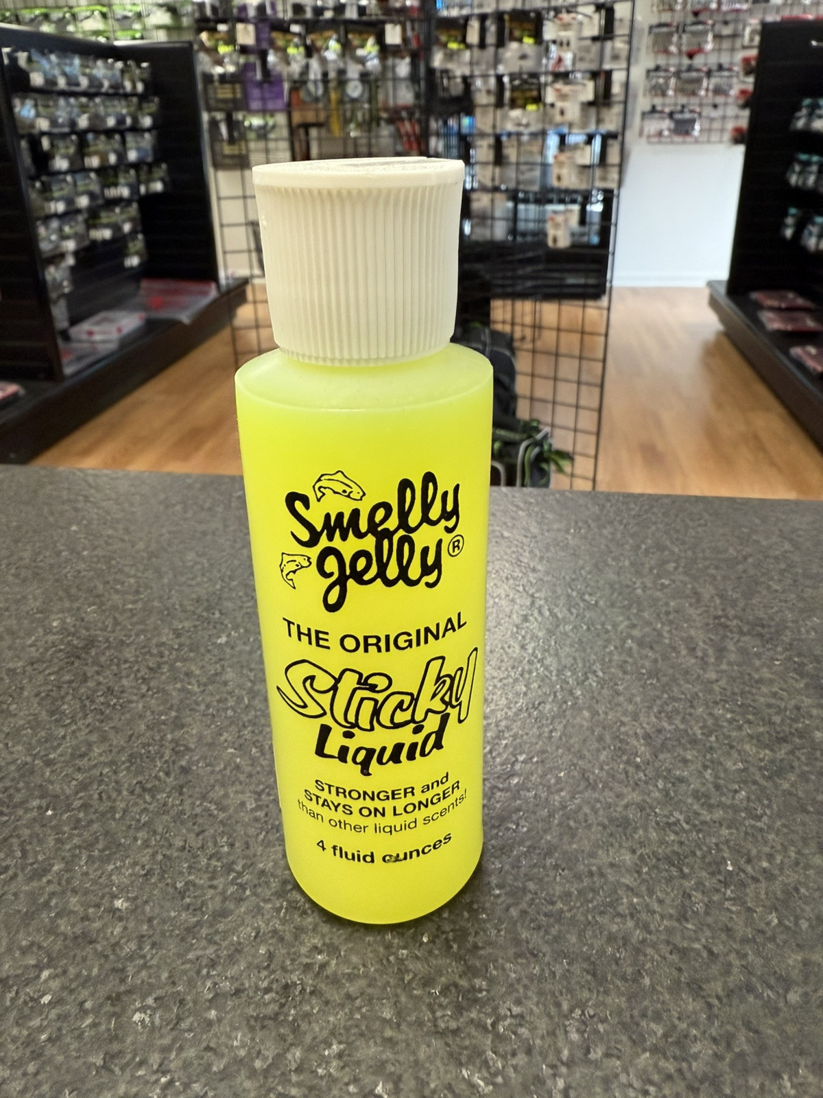 Smelly Jelly Sticky Liquid Fishing Attractant Scent 4 Ounce Bottle Garlic