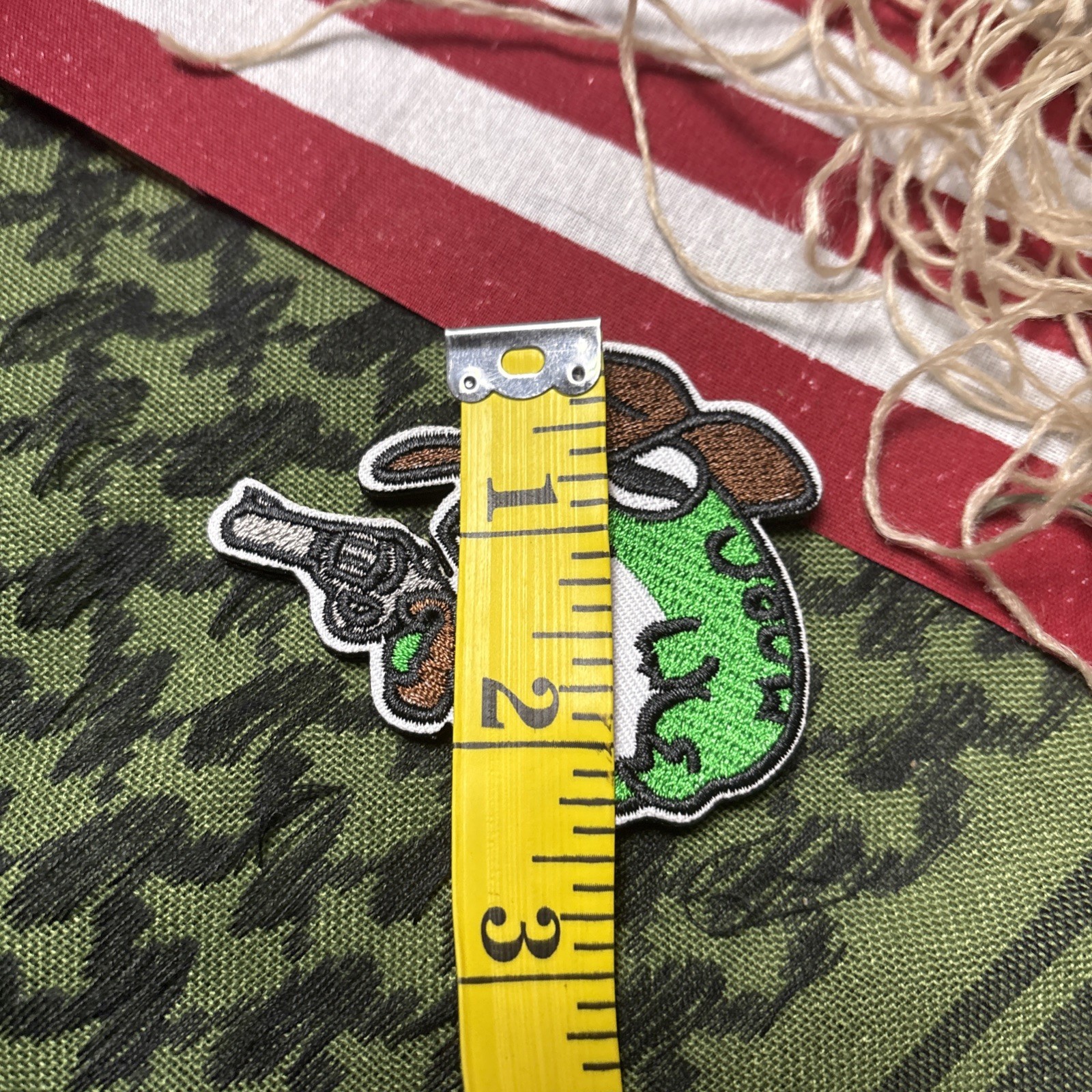 Cowboy Frog… Morale Patch ~3x2.5” Hook & loop Tactical Gear Patch