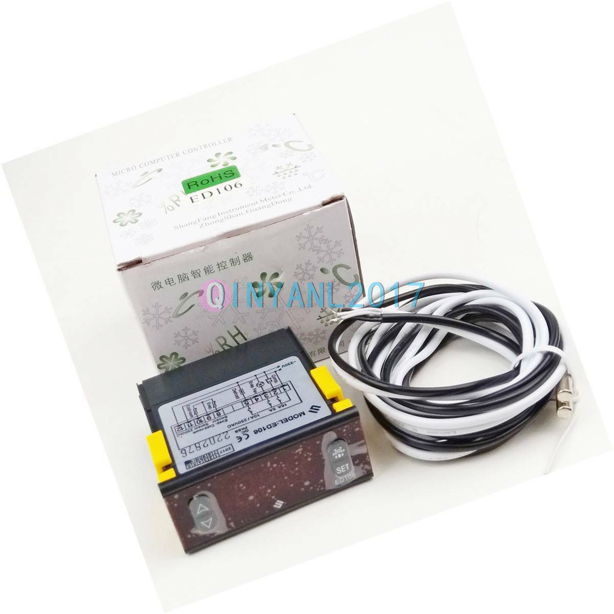 1PC New SHANGFANG ED-106 ED106 Digital Thermostat Temperature Controller