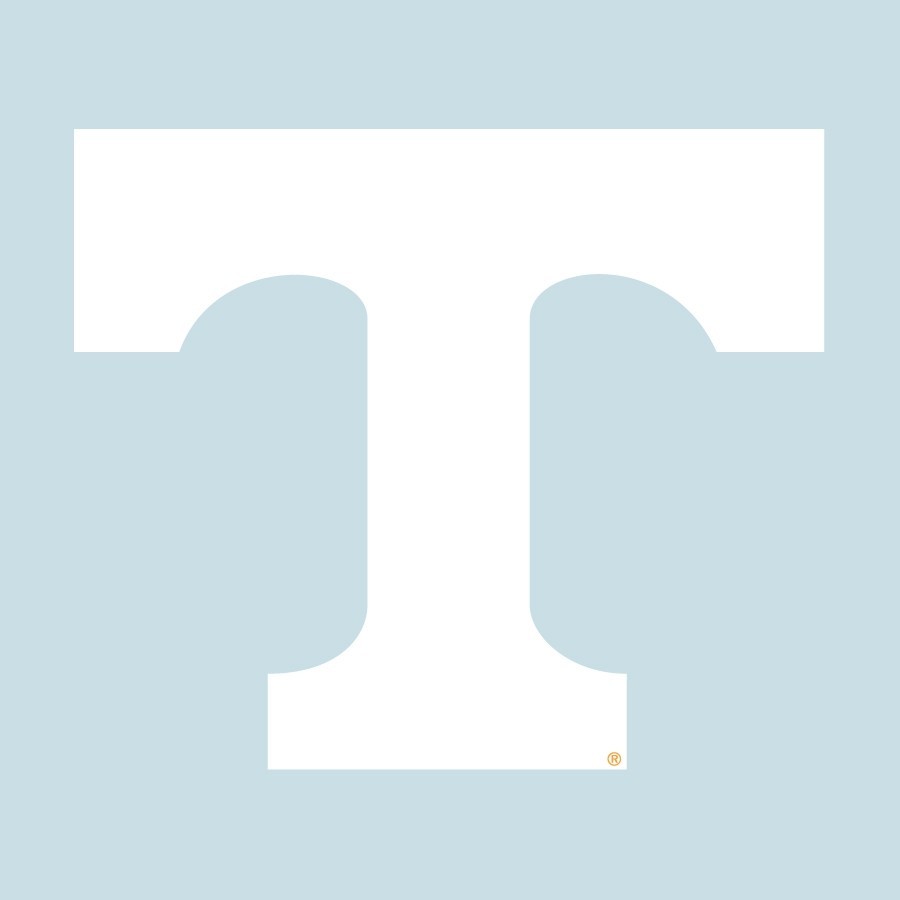UT TENNESSEE Volunteers X-Large Super Size White Power T Decal