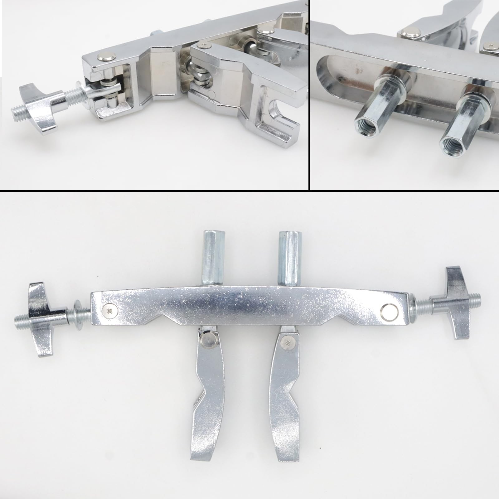 CashBeat Silver Adjustable Multi-Clamp, Quick Release Multi-clamp,