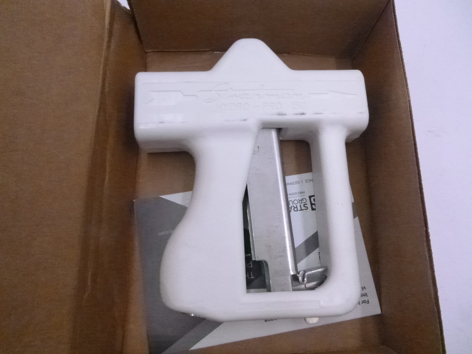 Strahman Hydro-Pro 150 White Spray Nozzle Without Adapter HP150WHITELFNL