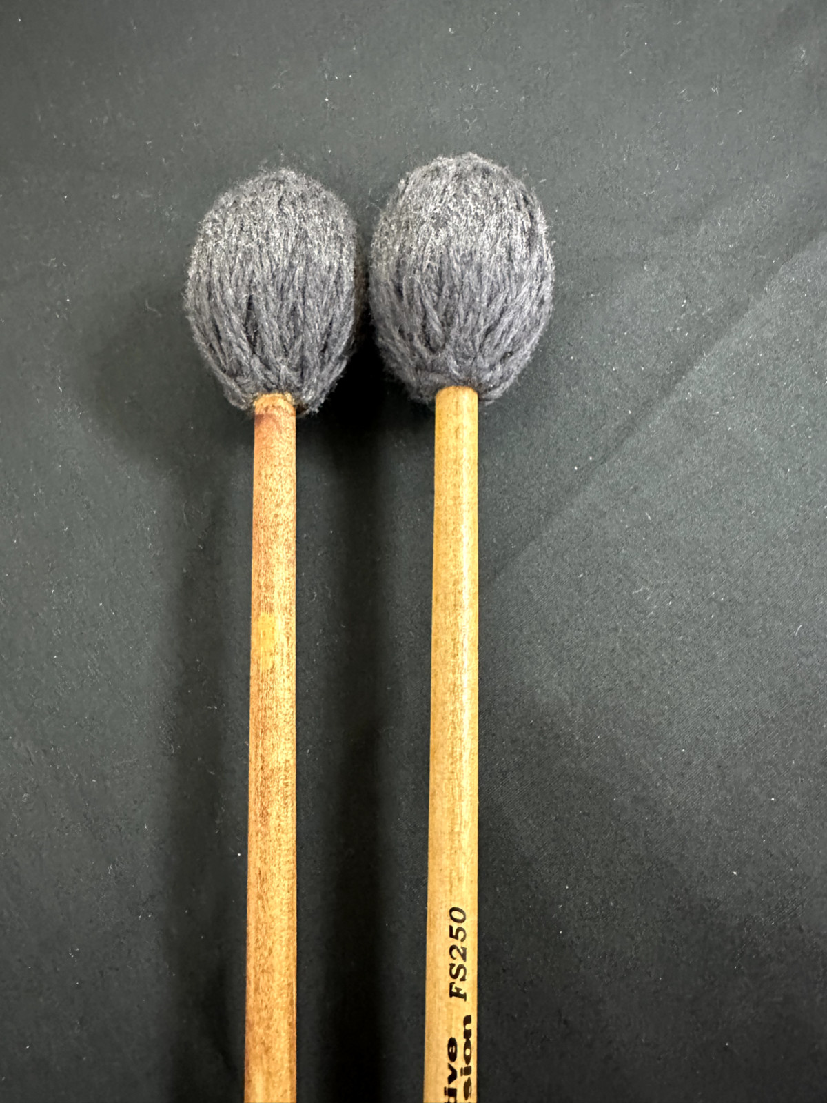 Innovative Percussion FS250, Hard Birch Marimba Mallets-EXCELLENT