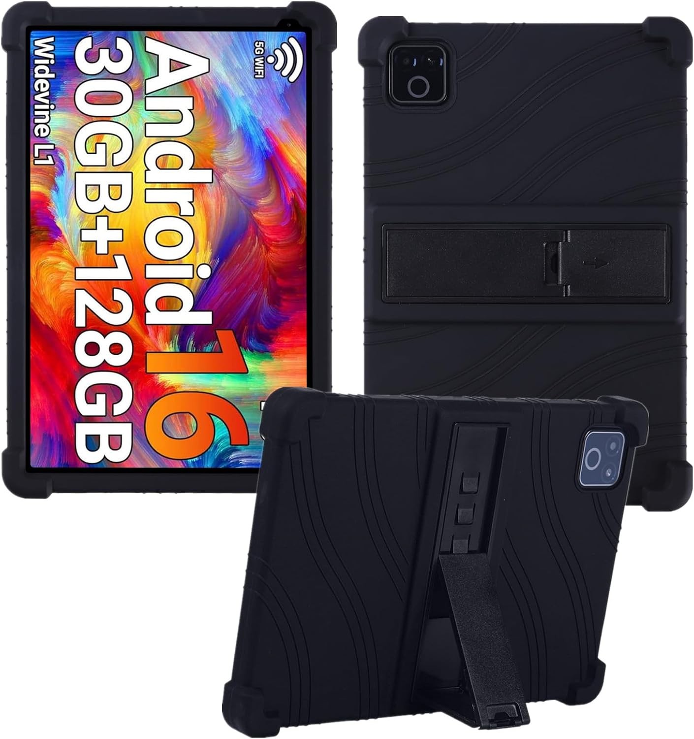 Urao X109 Tablet 10.1 Inch Case Soft Silicone Stand Cover
