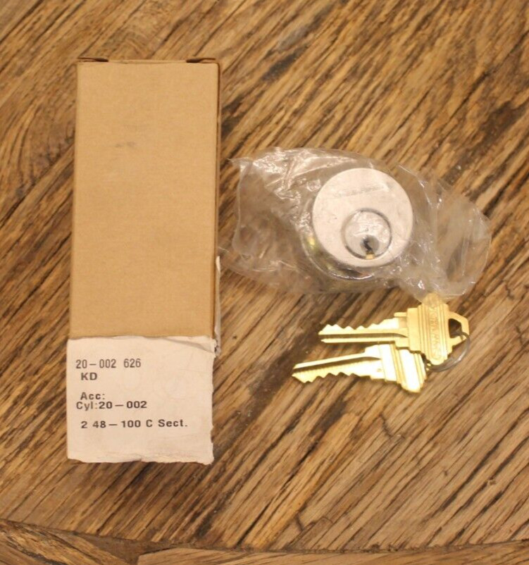 SCHLAGE Classic Mortise Cylinder Straight 20-001 626 118 S KD
