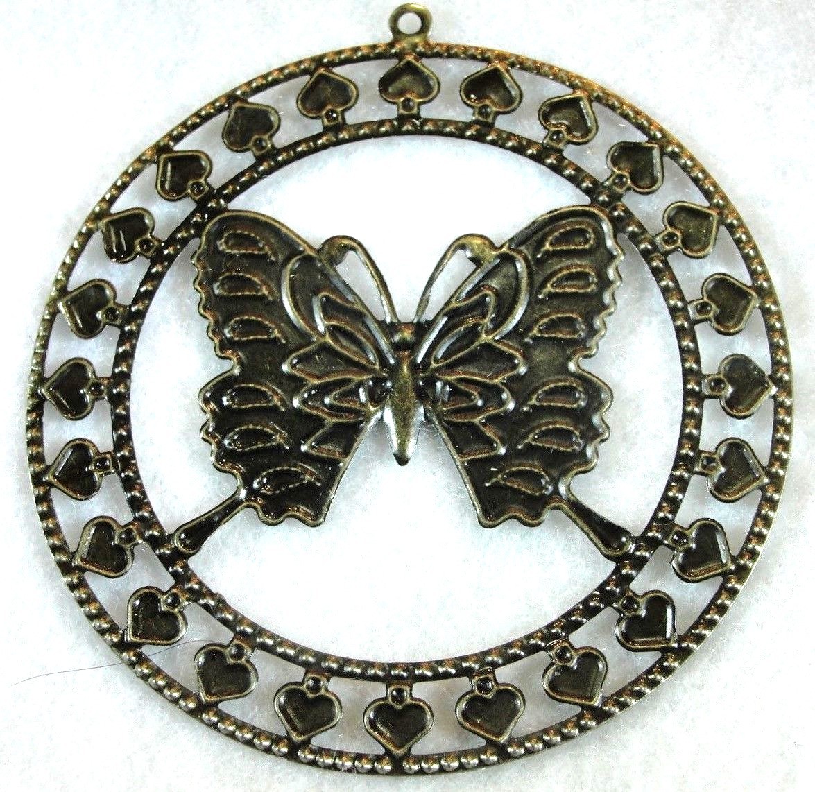 20Pcs. Tibetan Antique Bronze BUTTERFLY Earring Drops Charms Findings ED15
