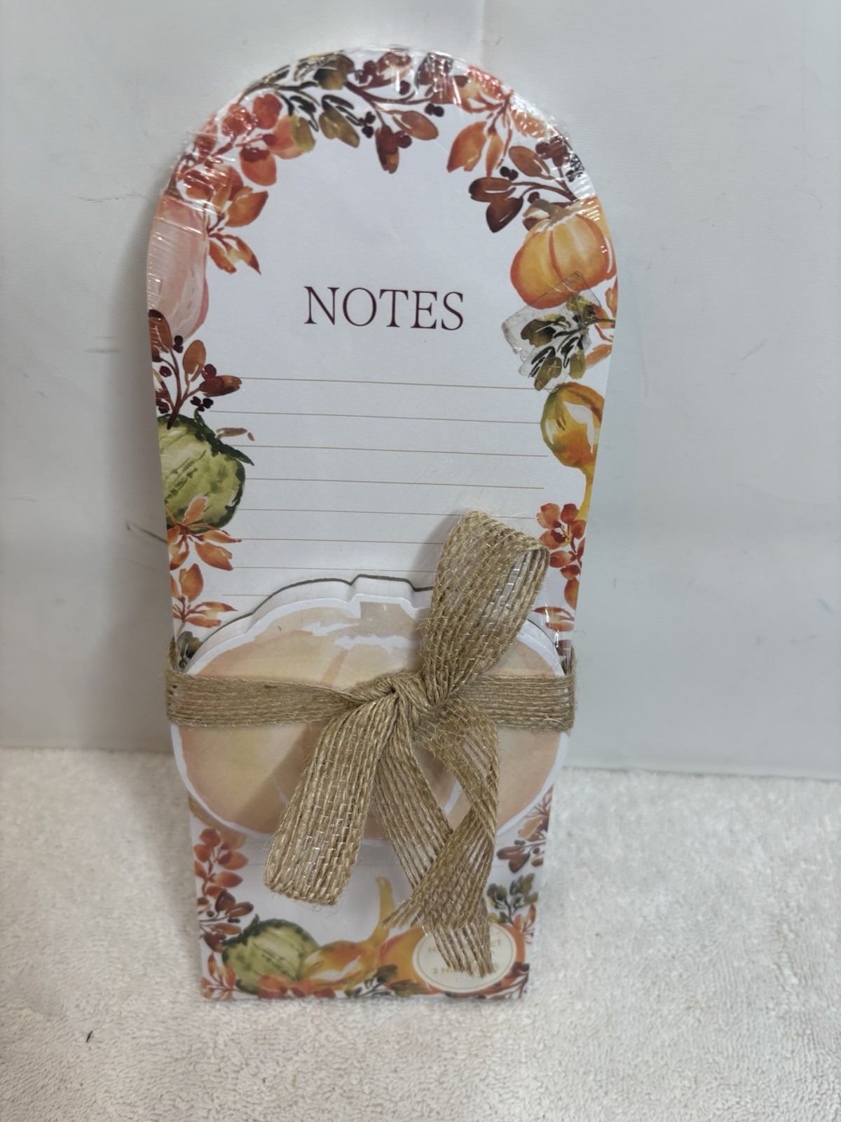 Cherrywood Lane 150 Fall Theme With Pumpkin List Pad & Note Pad Set