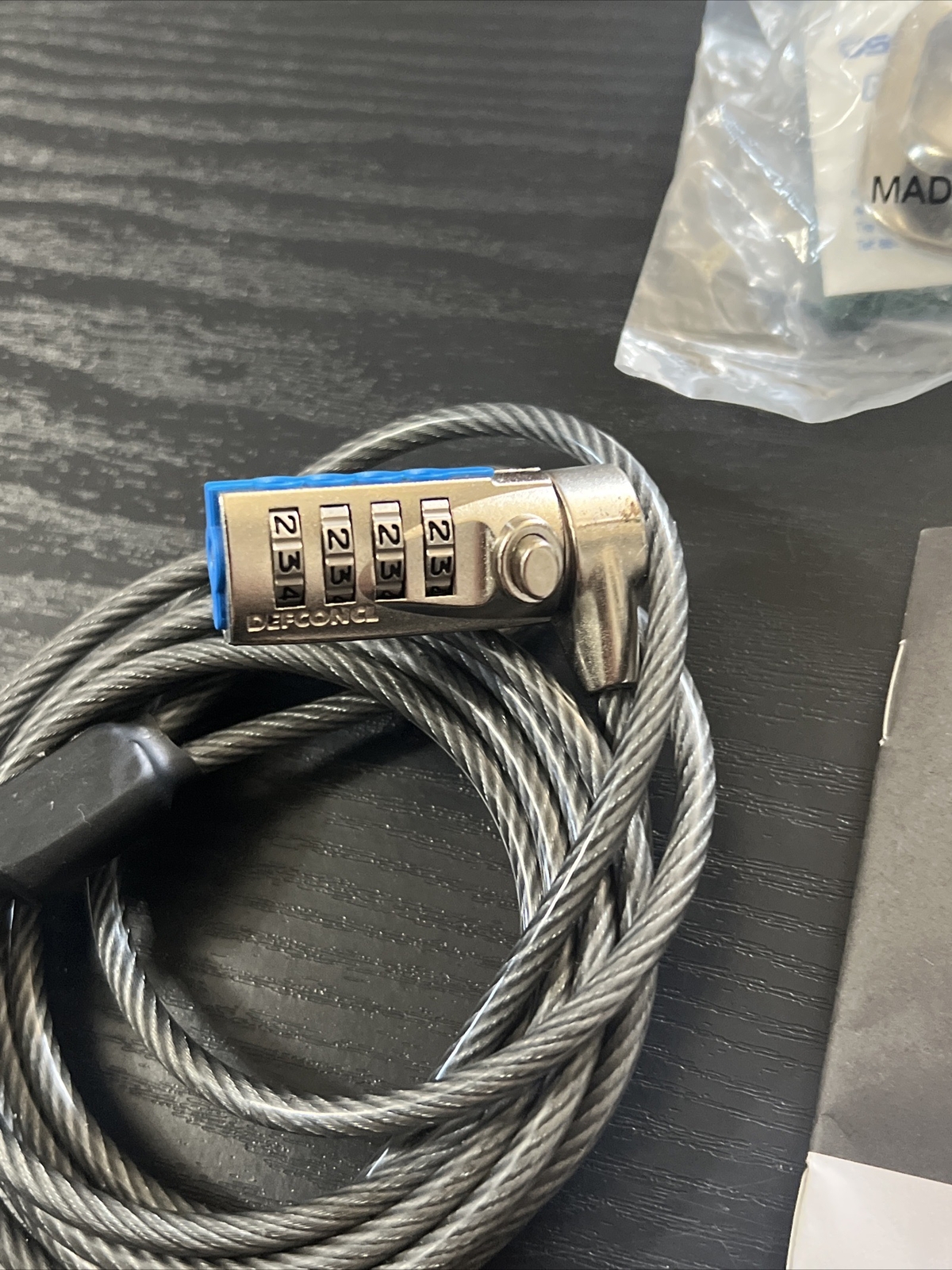 Targus Notebook Security Defcon CL Combo Cable Lock For Your Laptop