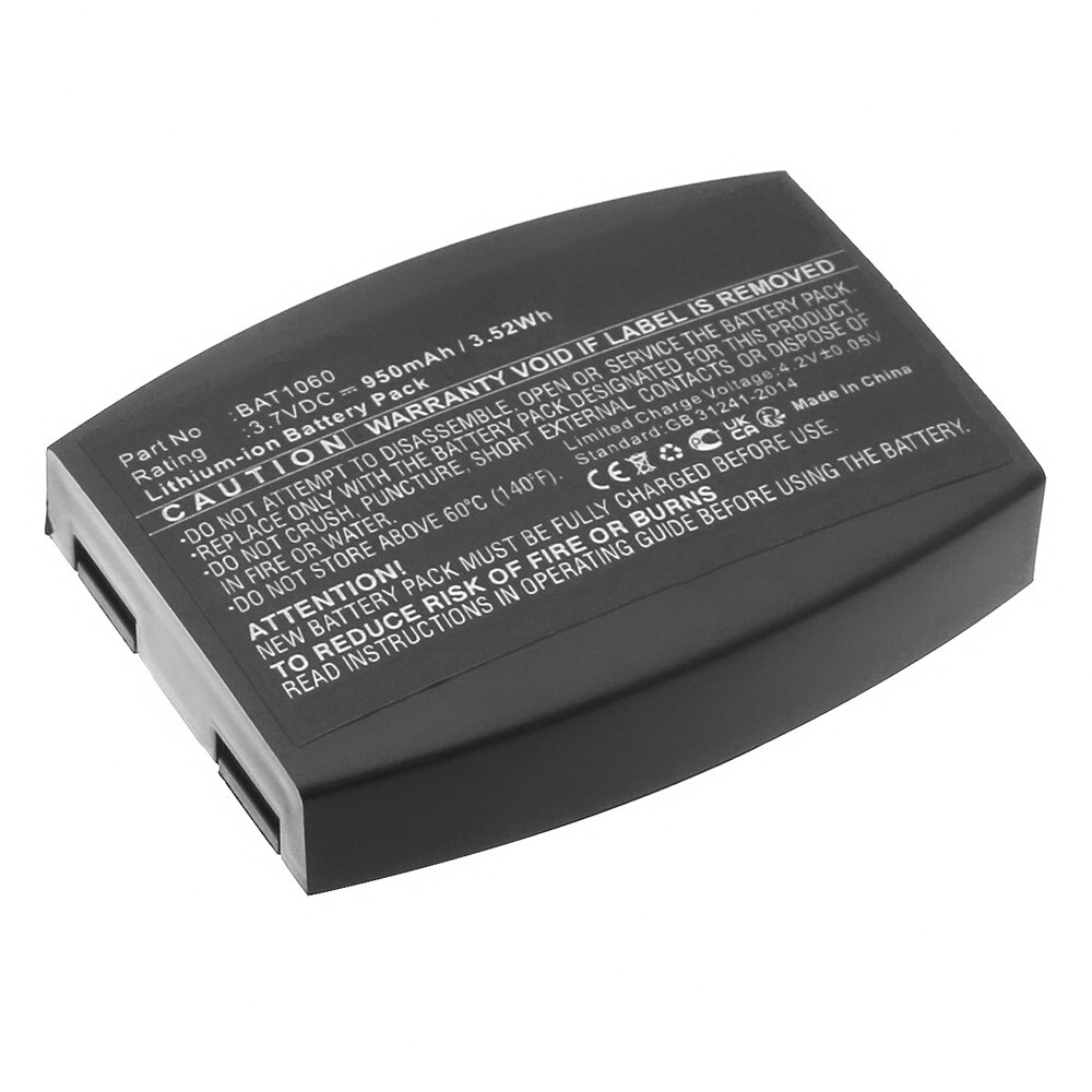 BAT1060 Battery for 3M C1060 & XT-1 Wireless Drive-Thru Intercom Headset