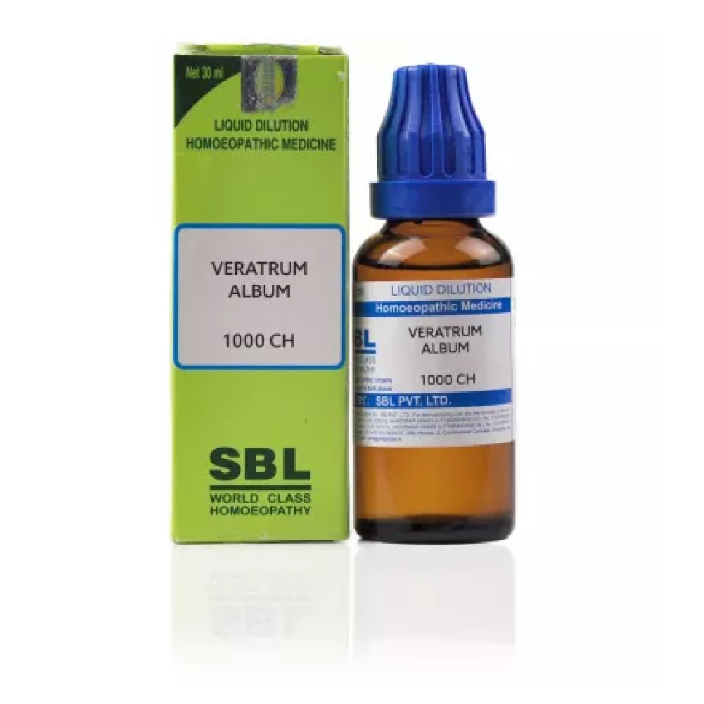 SBL Homeopathic Veratrum Album (30 ML / 100 ML) (Select Potency)