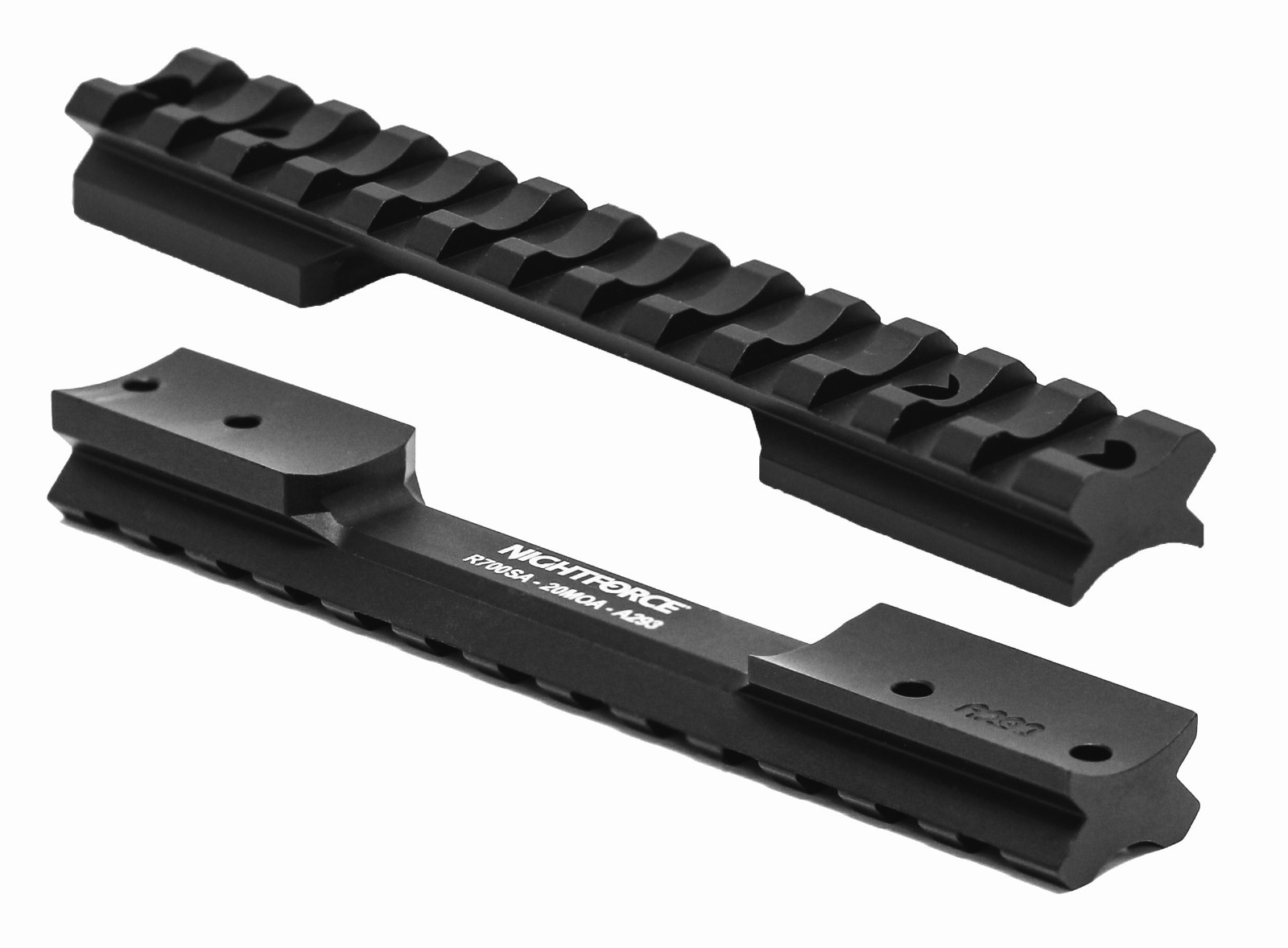 Nightforce Scope Standard Duty Base  Remington 700 LA Long Action 0 MOA A294