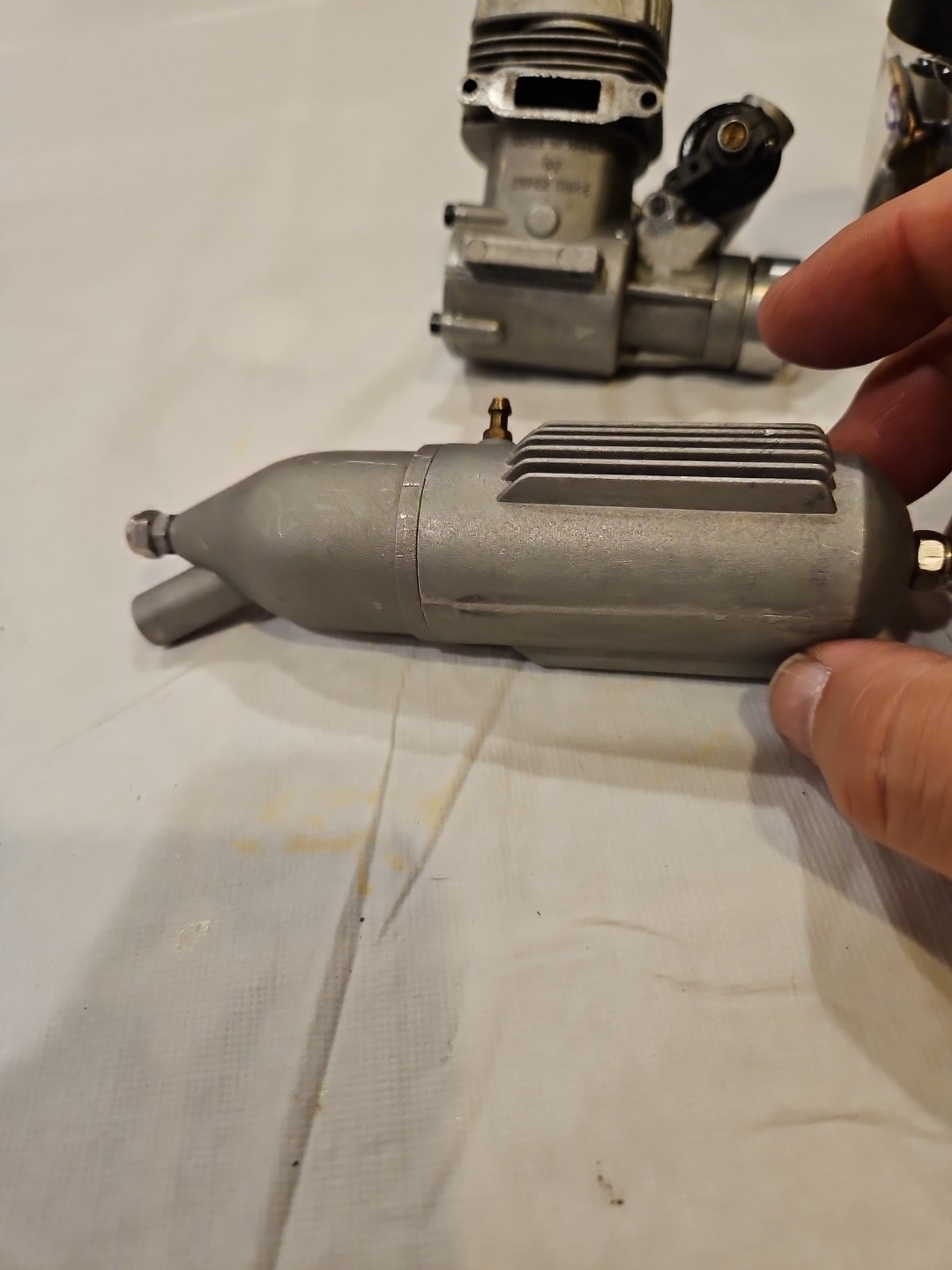 Supertigre 45R/c Model Airplane Engine With Extra Parts