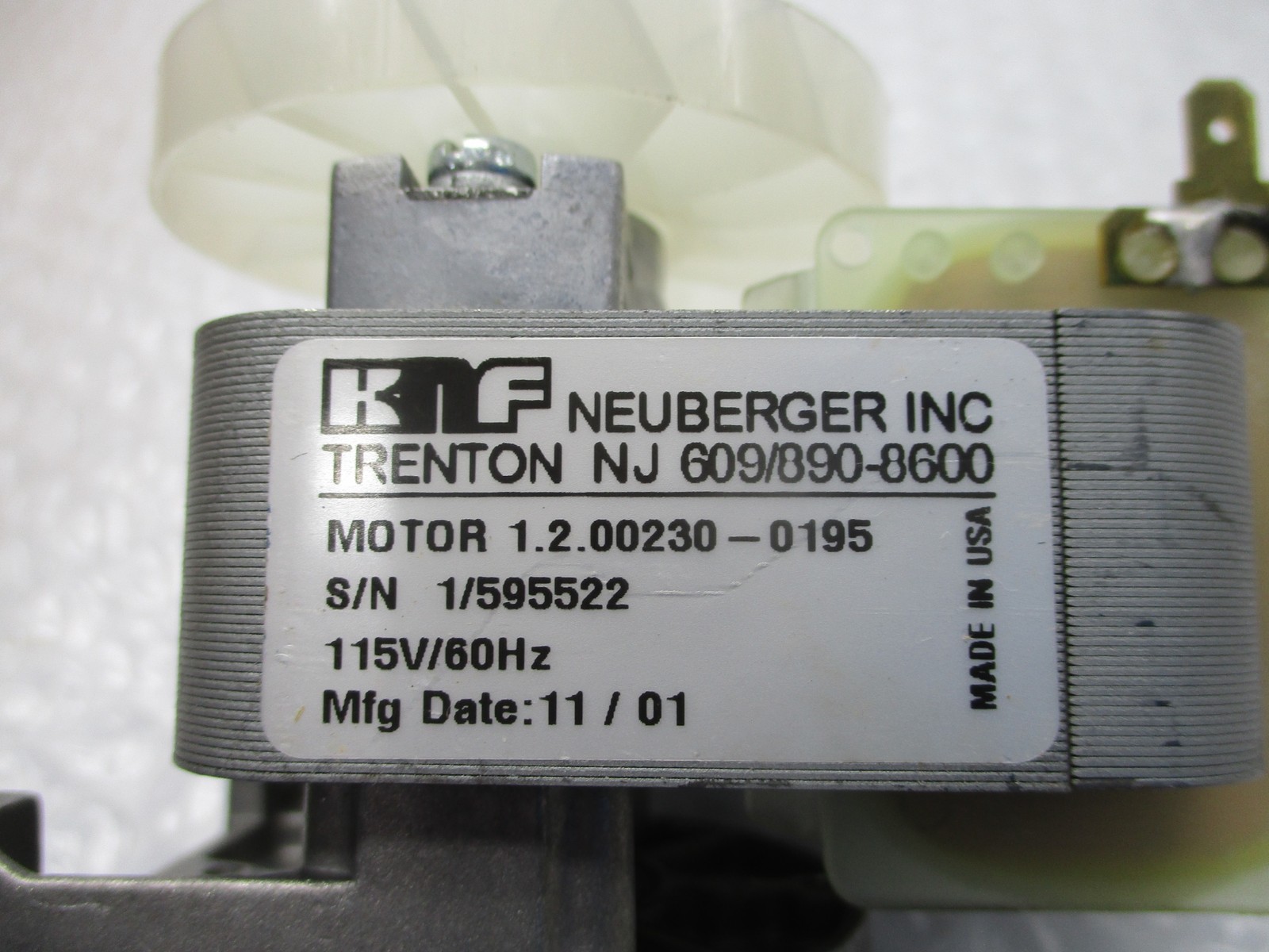 KNF 1.2.00230-0195 MOTOR NSNP
