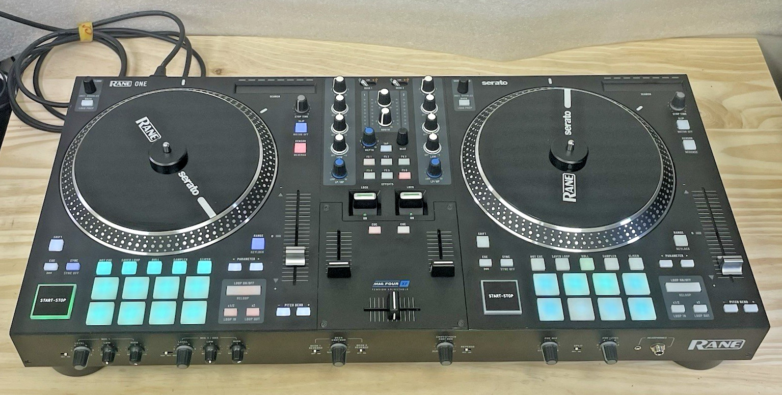 Rane Four Advanced 4-Channel Stems DJ Controller for Serato DJ Pro w/ Case #E108