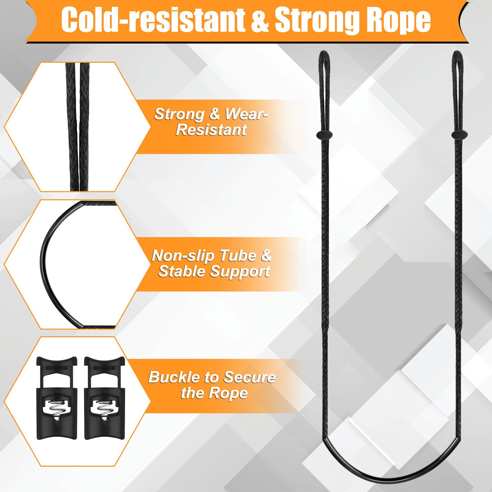 Single Step Climbing Stick Aider, 2P Single Tree Step Climbing Aider for Hunt...
