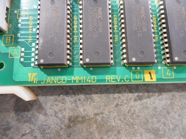 USED Yaskawa JANCD-MM14D Memory Board Rev. C01