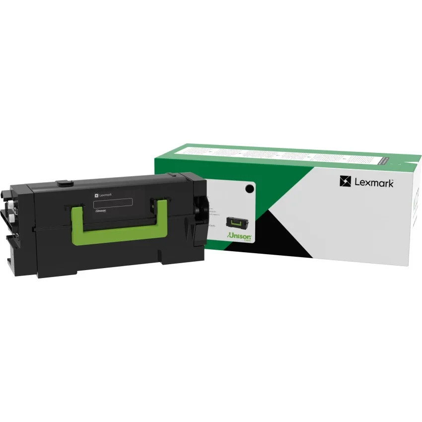 NEW GENUINE - LEXMARK 58D1H0E BLACK HIGH YIELD TONER CARTRIDGE - FACTORY SEALED