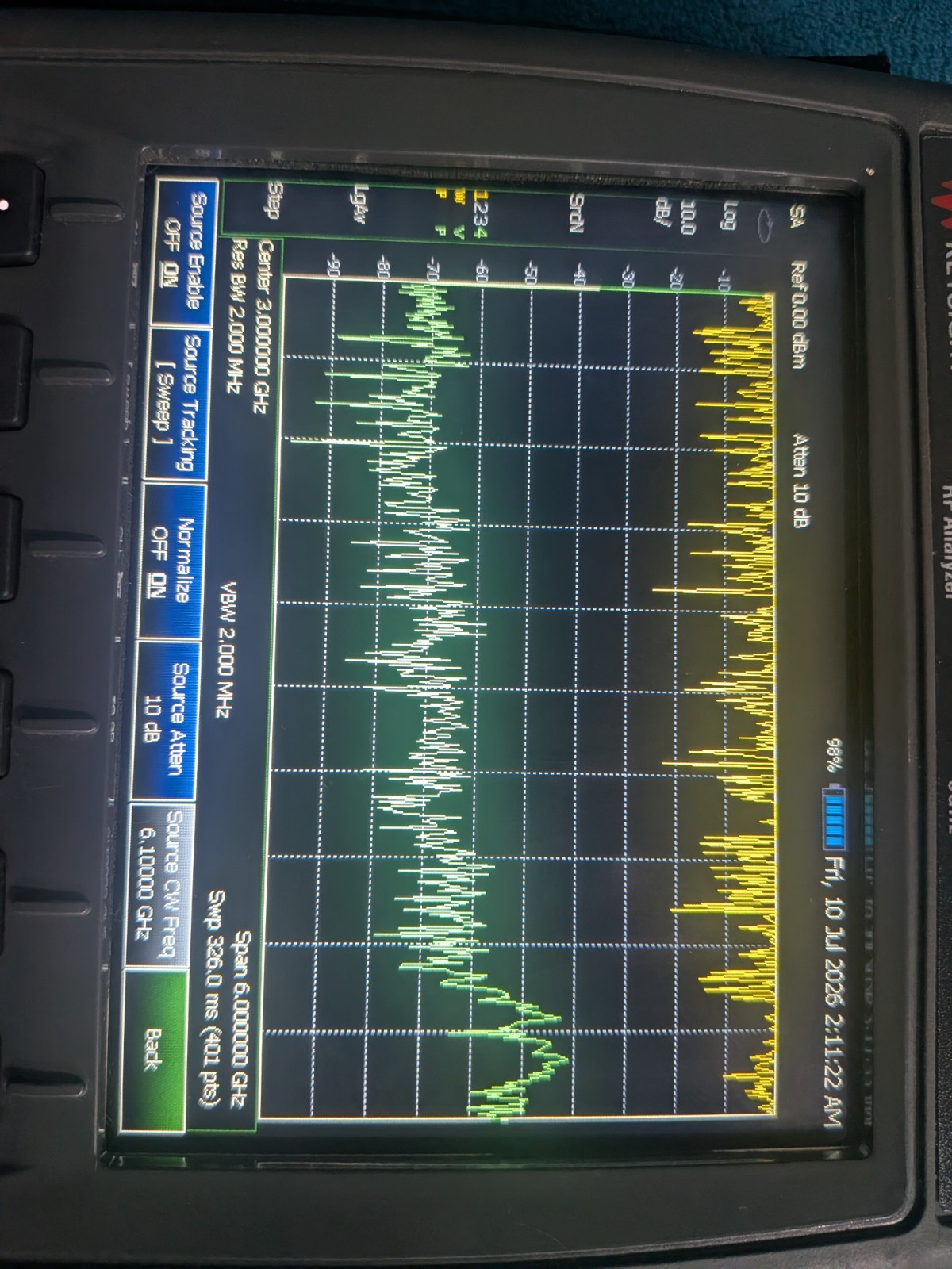 Keysight Agilent Fieldfox N9912A Spectrum Analyzer Generator VNA Meter Cpu2 Cald