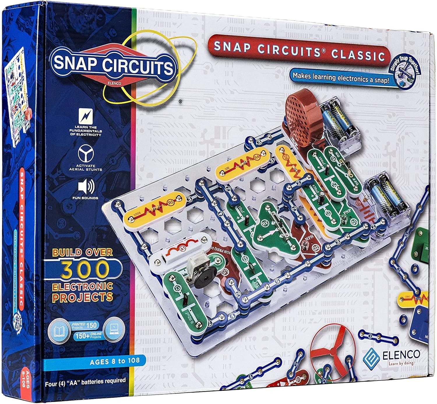Educational Electronics Kit | 300+ Projects | Kids 8+-
