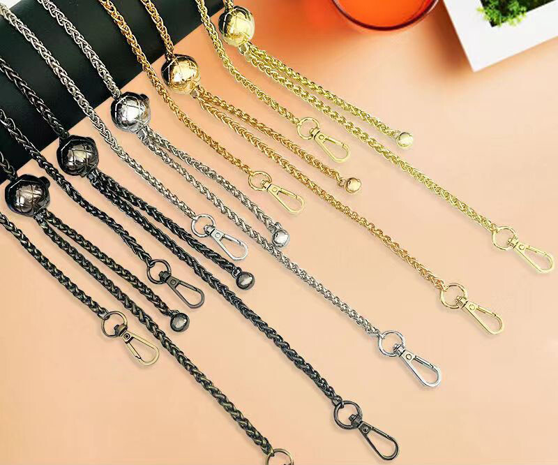 Fashion Women Bead Adjustable lantern Chain For Strap Shoulder bag Handbag 4.0 G